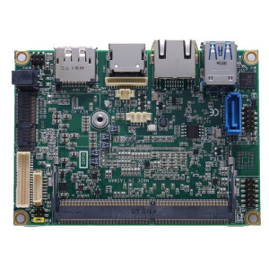 Axiomtek PICO52R Pico-ITX Motherboard, Intel Core and Celeron, 4 USB, DisplayPort++, HDMI, LVDS, and 2 GbE LAN